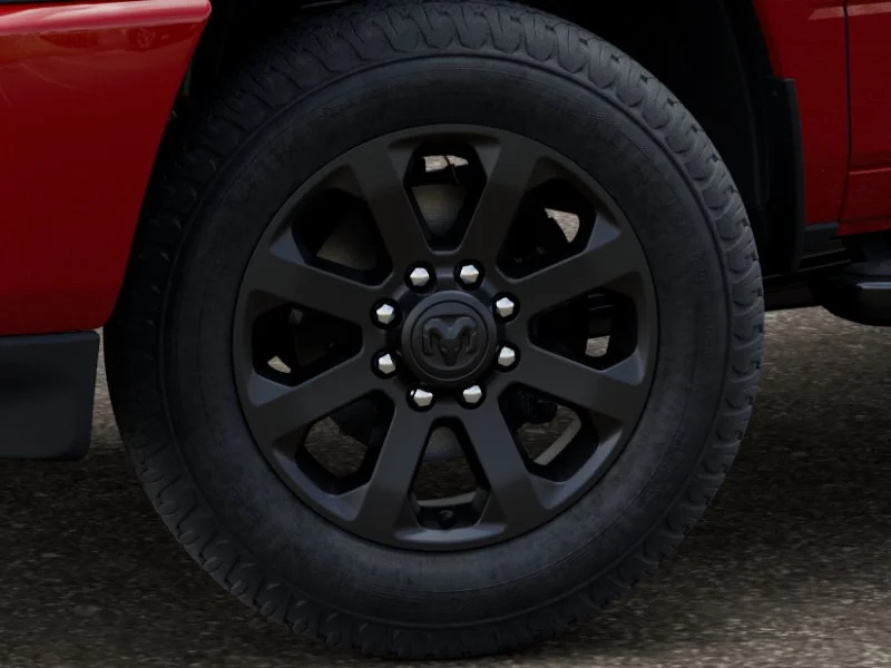 New 2026 Flame Red Clear-Coat Exterior Paint RAM LARAMIE image 4