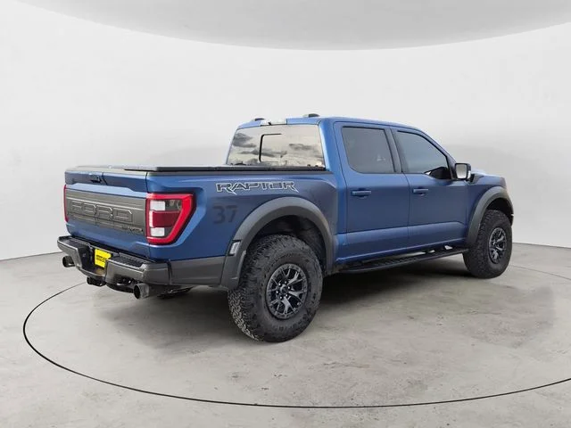 Used 2022 Blue Metallic Ford Raptor image 5
