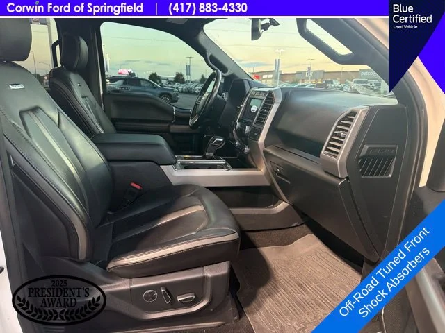Used 2019 White Platinum Clearcoat Metallic Ford Platinum image 17