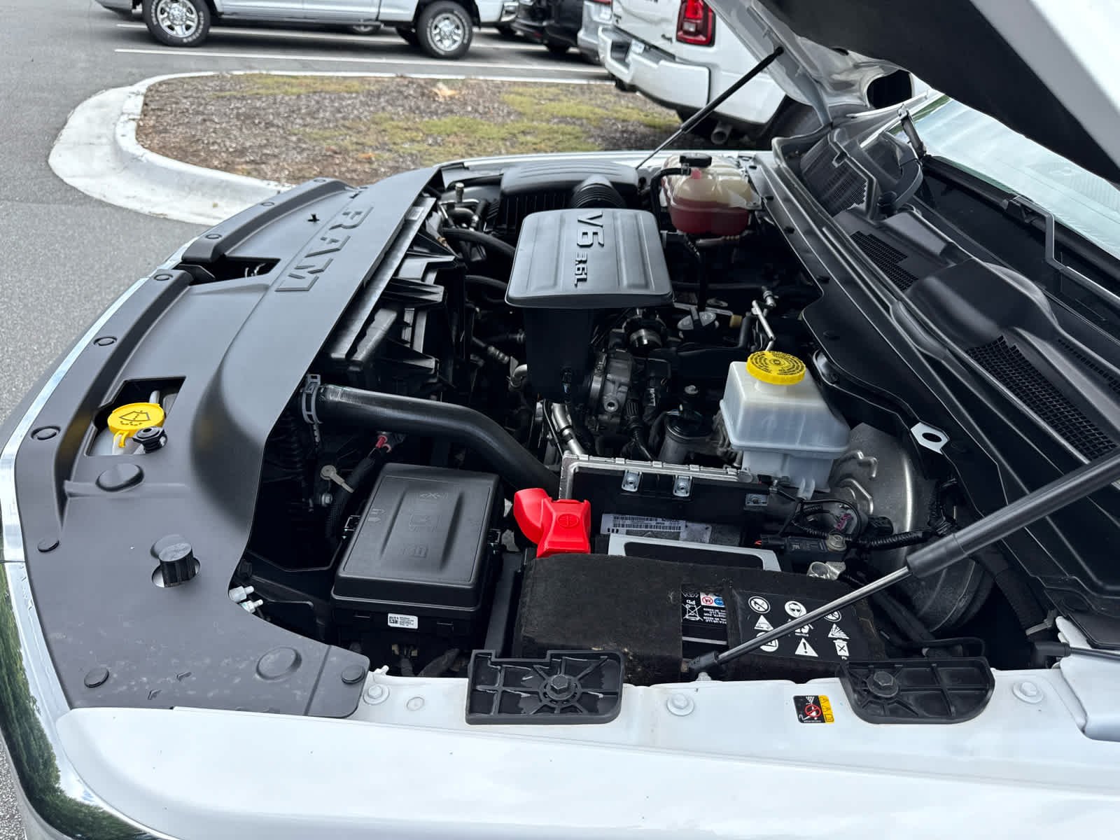 Used 2023 Bright White Clearcoat Ram Lone Star image 31