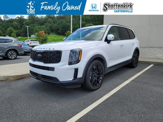 Used 2021 White Kia EX image 1