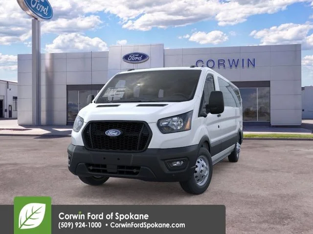 New 2026 Oxford White Ford Passenger Van XL image 4