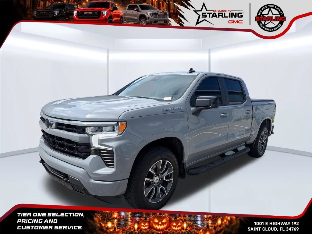 Used 2024 Slate Gray Metallic Chevrolet RST image 1