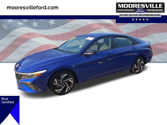 Used 2025 Blue Hyundai SEL Sport image 1