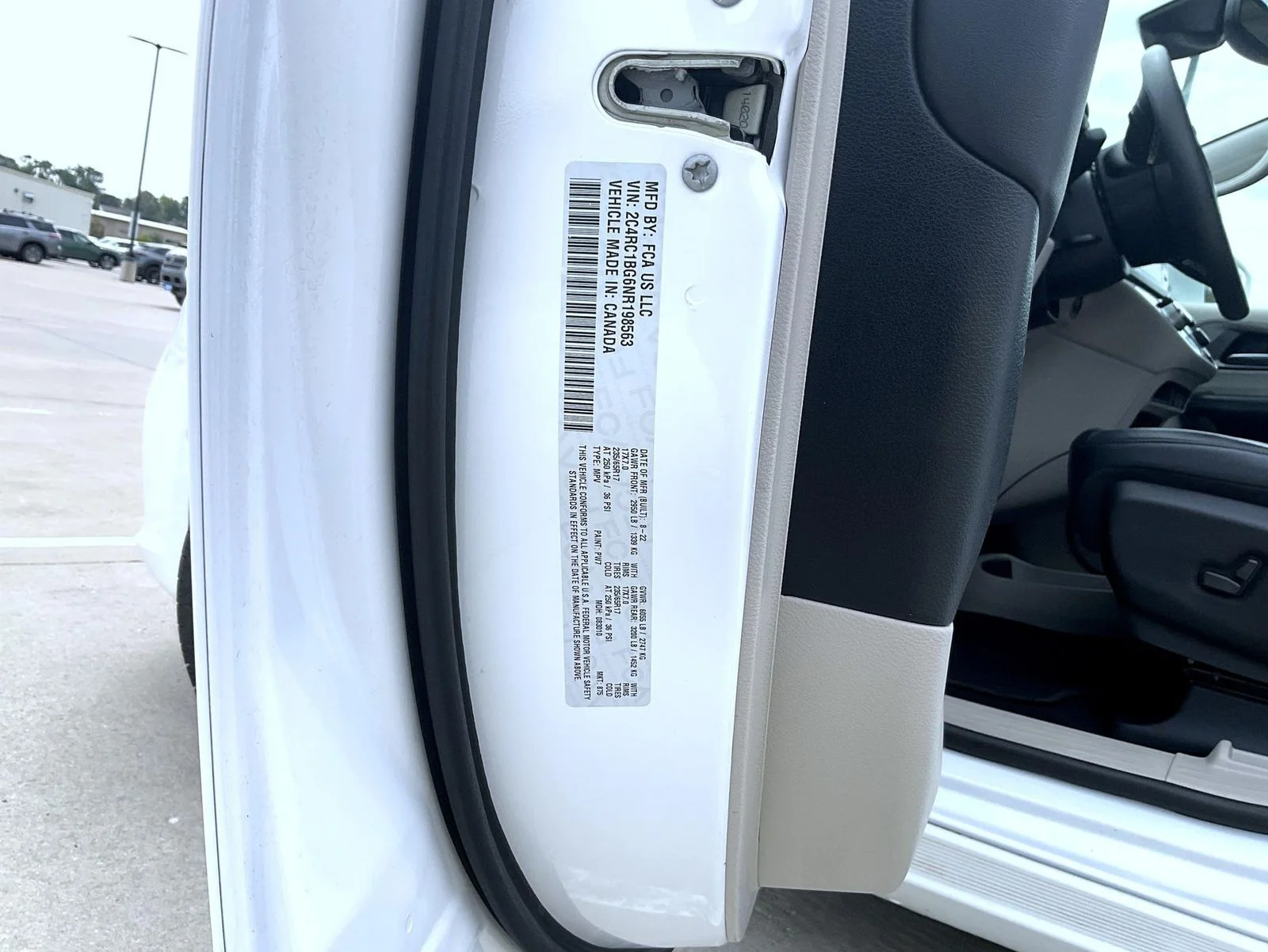Used 2022 White Chrysler Touring L image 24
