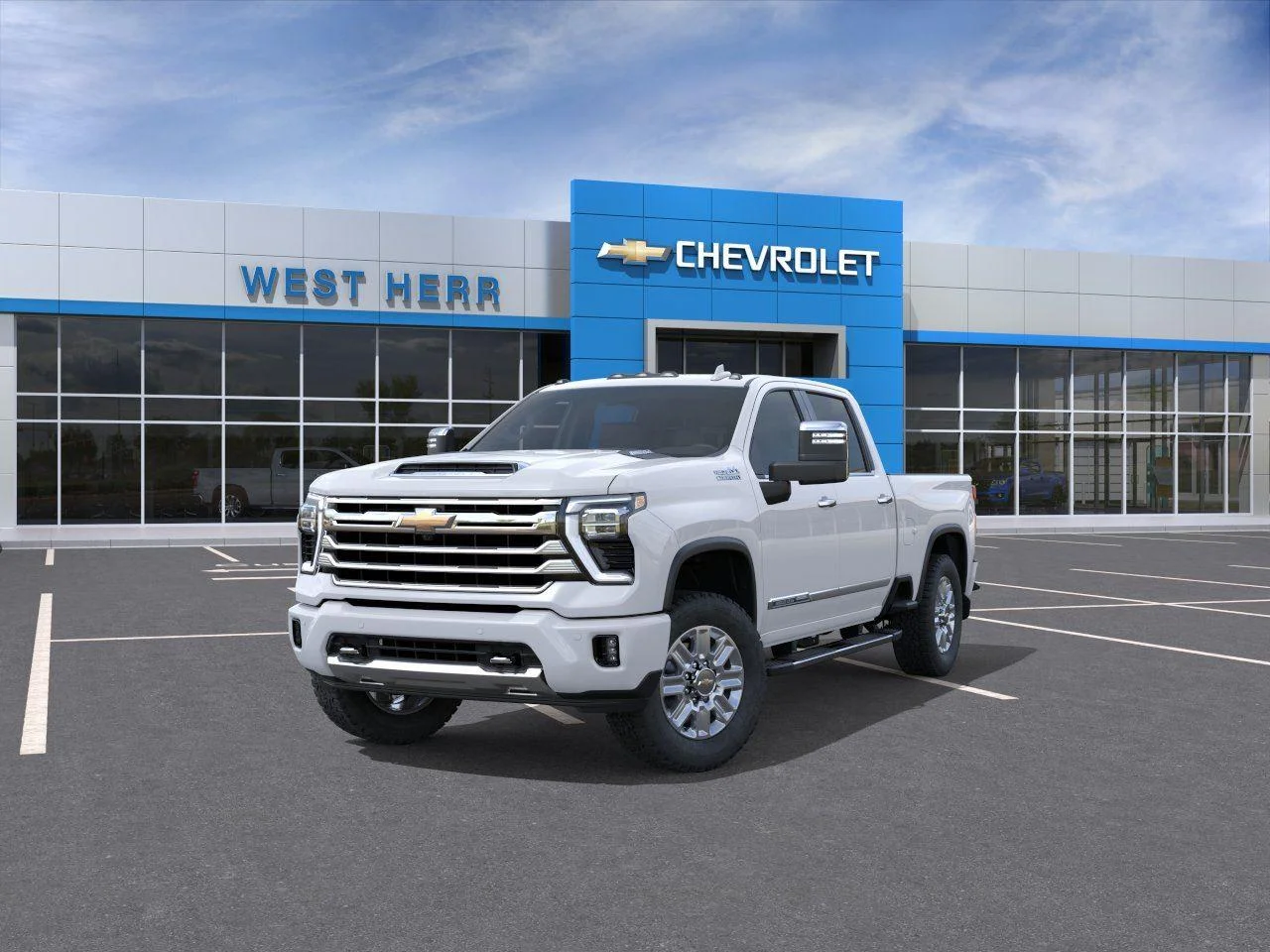 New 2026 Polar White Tricoat Chevrolet High Country image 8