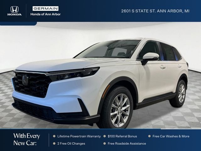 New 2026 Platinum White Pearl Honda EX image 1
