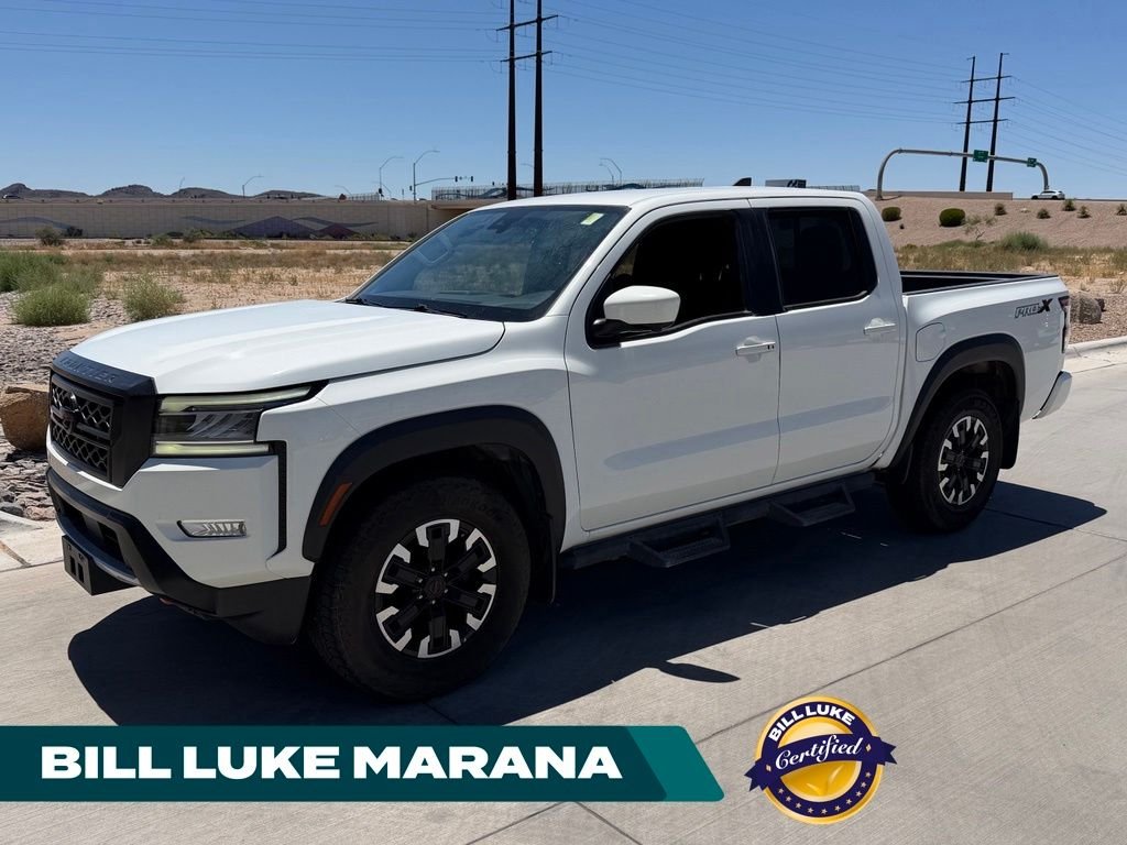 Certified Used 2022 White Nissan PRO-X image 1