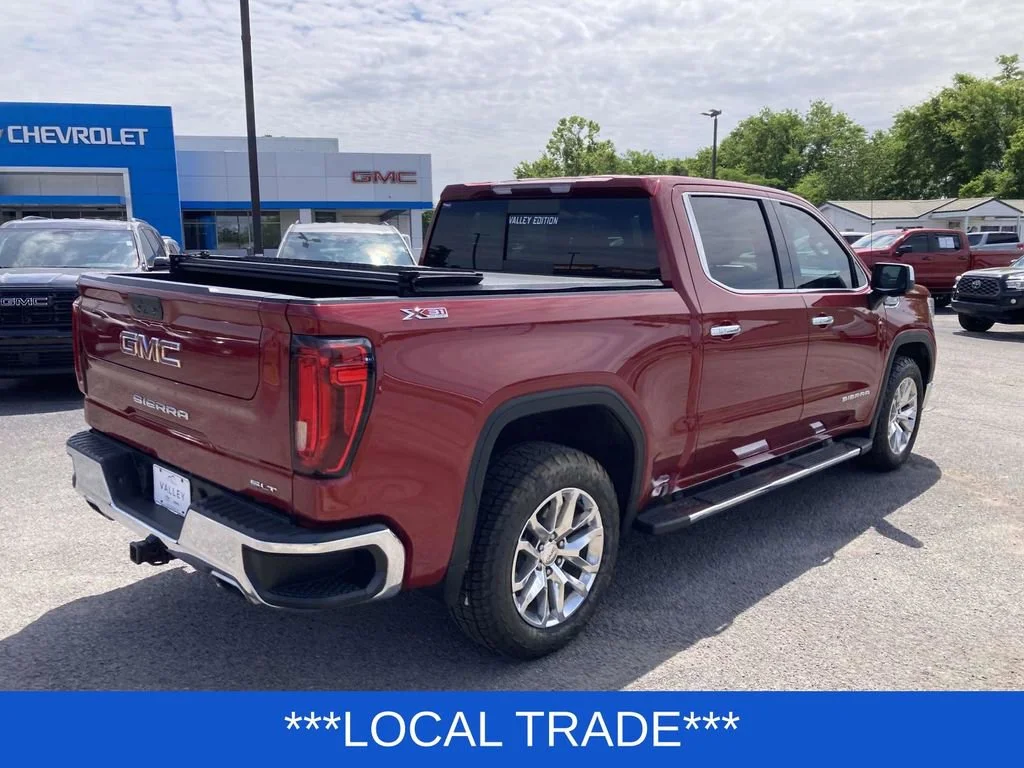 Used 2019 RED QUARTZ TINTCOAT GMC SLT image 4