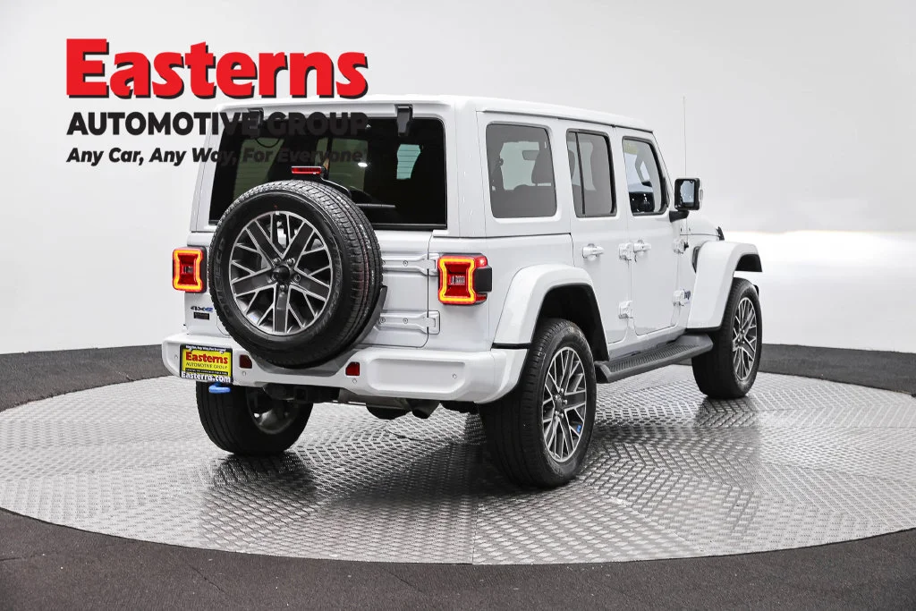 Used 2023 White Jeep Sahara 4xe image 5