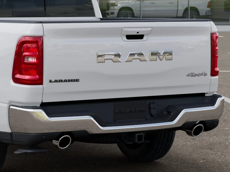 New 2027 Bright White Clear-Coat Exterior Paint RAM Laramie image 13