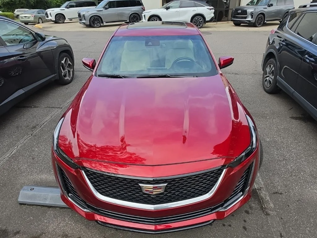 Used 2024 Radiant Red Tintcoat Cadillac Luxury image 1