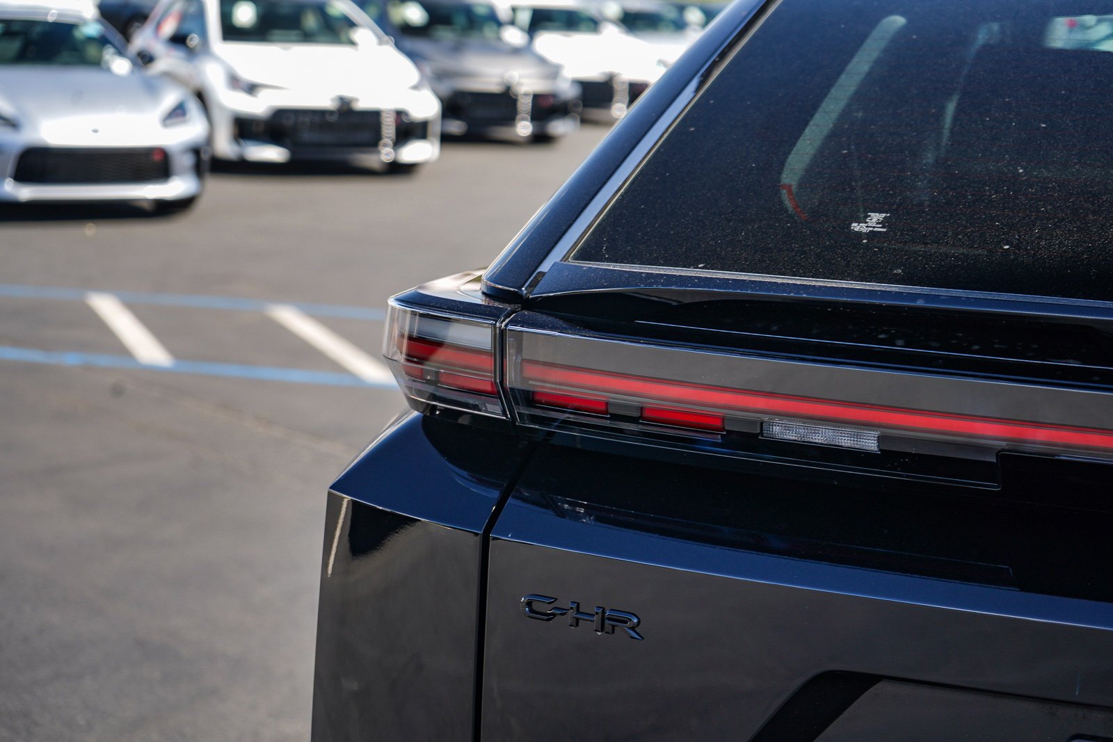 New 2026 Midnight Black Metallic Toyota  SE image 8