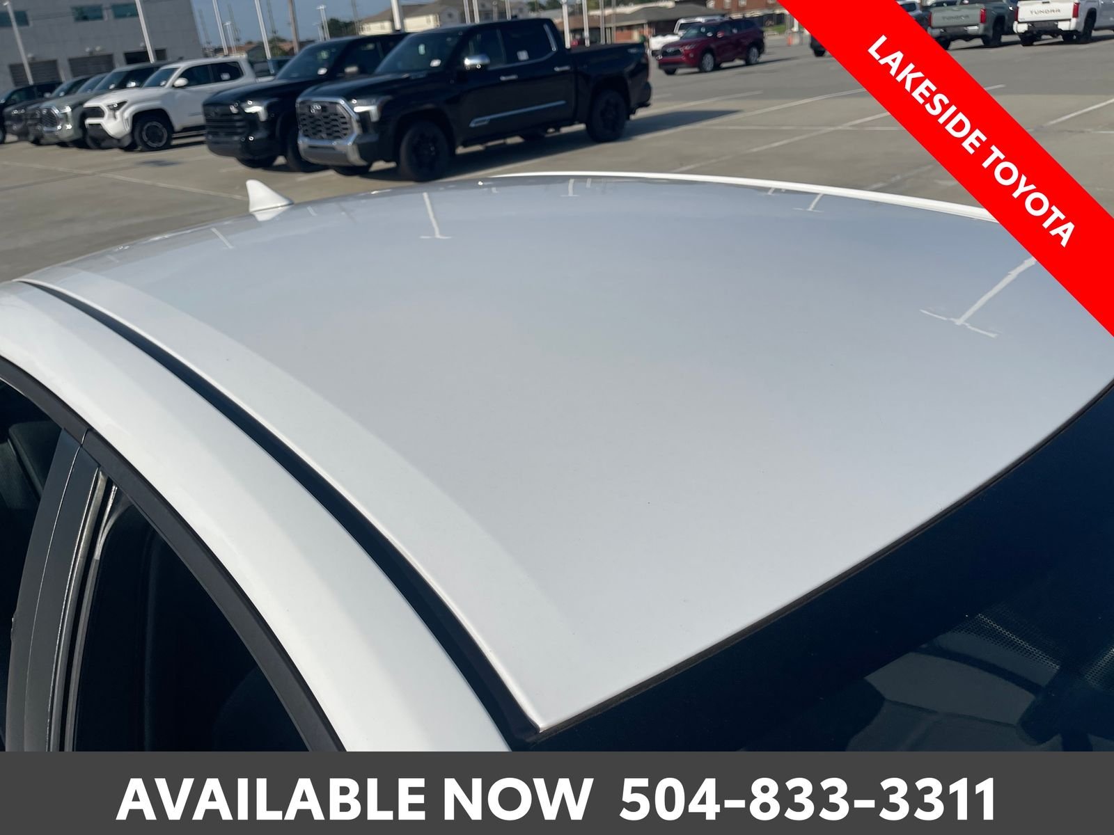 Used 2023 White Toyota LE image 9