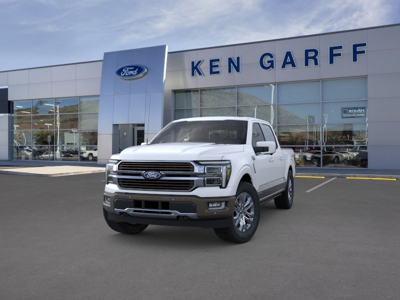 New 2026 Star White Metallic Tri-Coat Ford King Ranch image 2