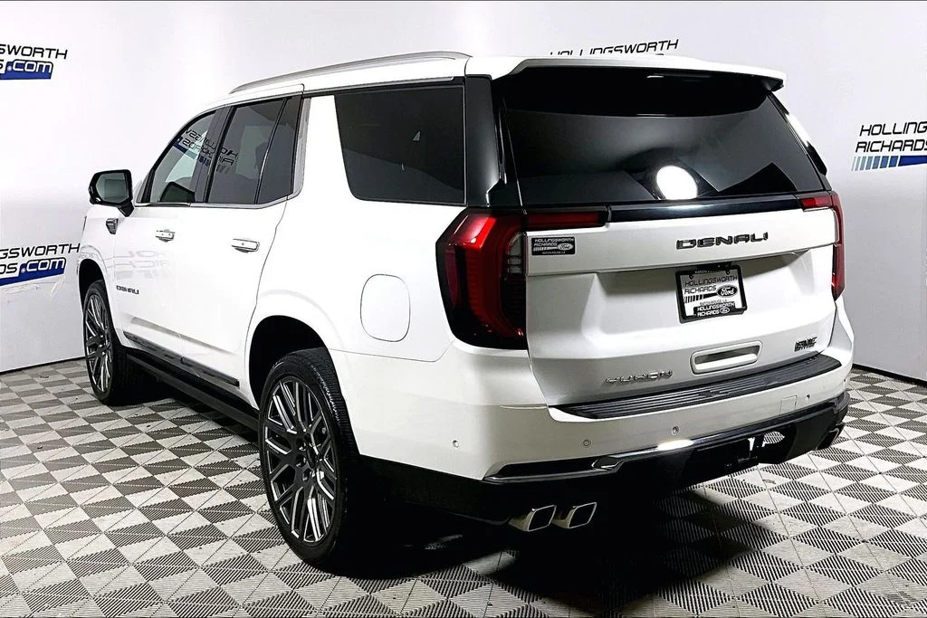 Certified Used 2025 White Frost Tri-Coat GMC Denali Ultimate image 8
