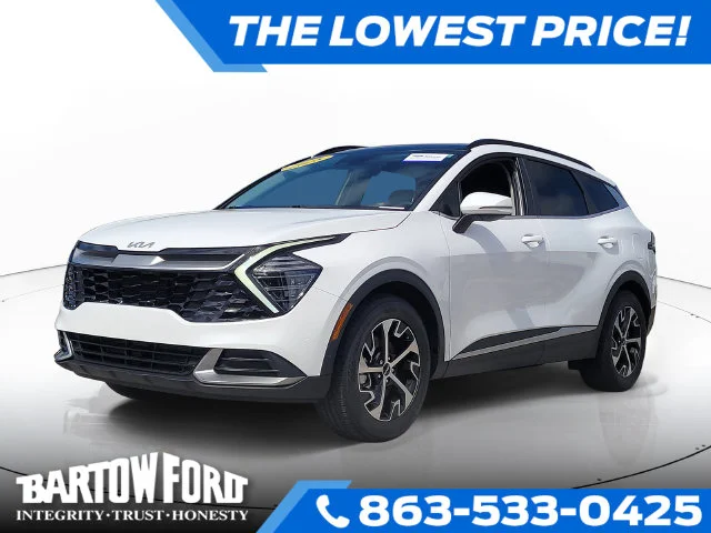 Certified Used 2025 White Kia EX image 1