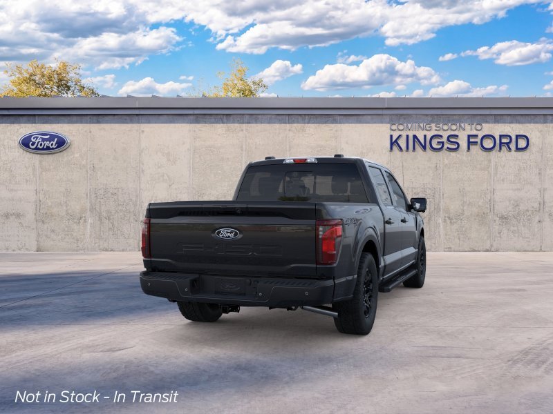 New 2026 Agate Black Metallic Ford XLT image 8