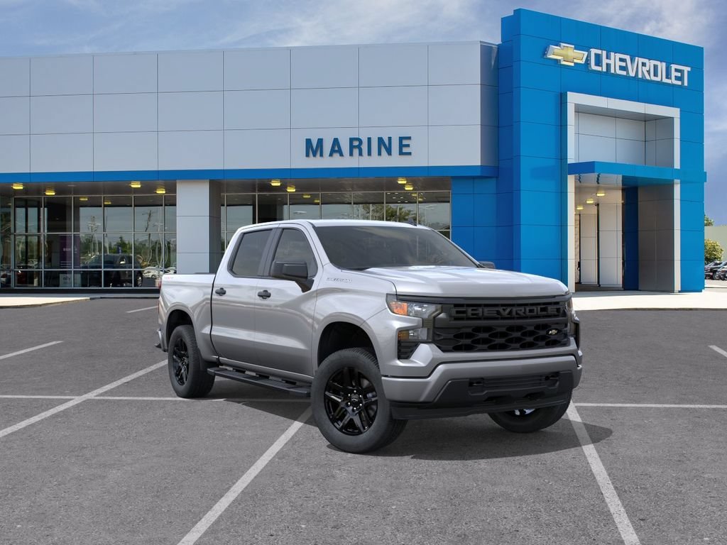 New 2026 Sterling Gray Metallic Chevrolet Custom image 1