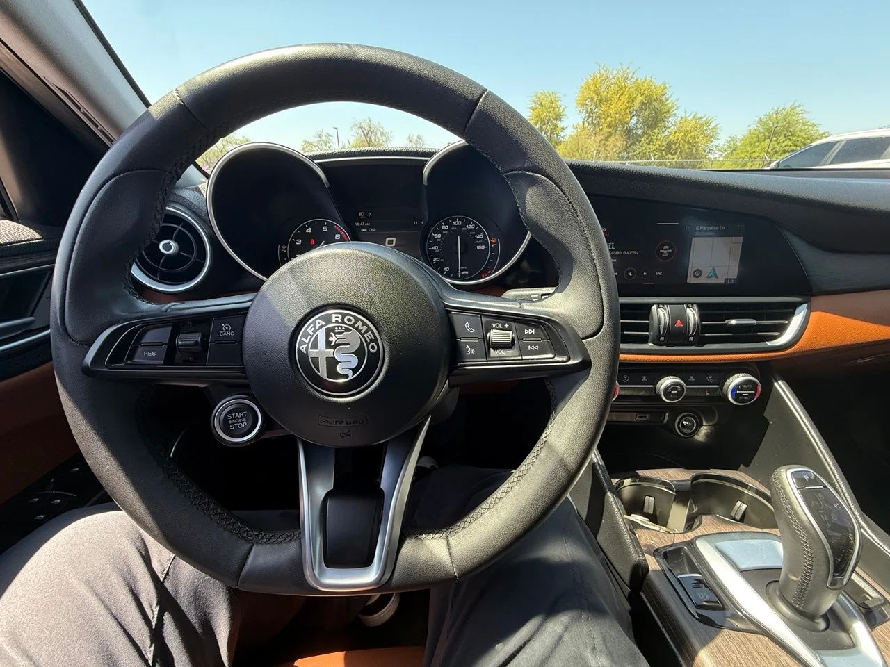 Used 2021 Montecarlo Blue Metallic Alfa Romeo Ti image 23