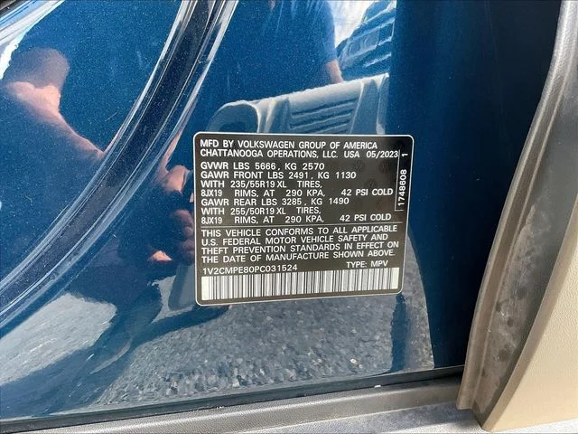 Certified Used 2023 Blue Volkswagen Pro image 32