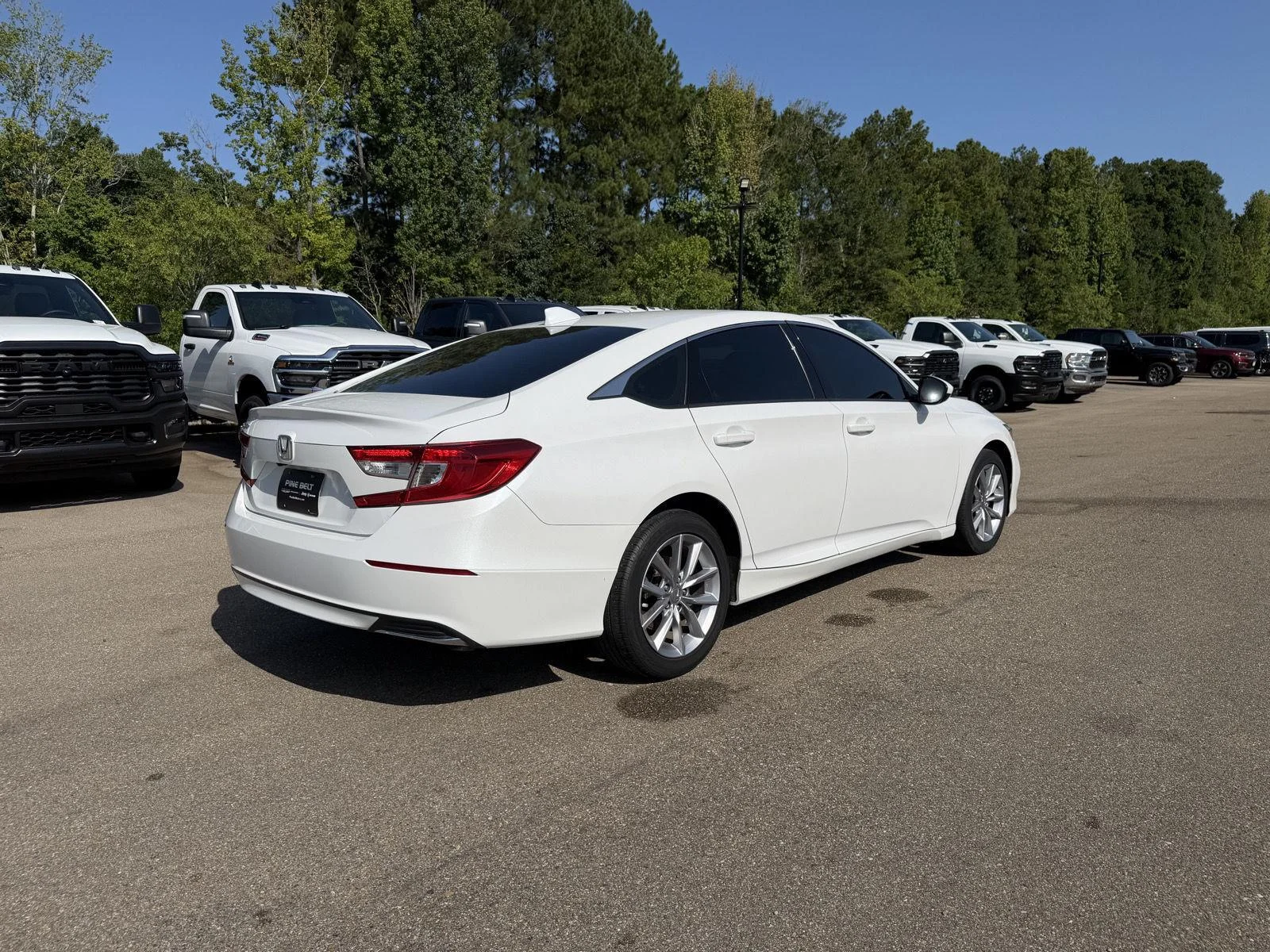 Used 2021 Platinum White Pearl Honda LX image 6