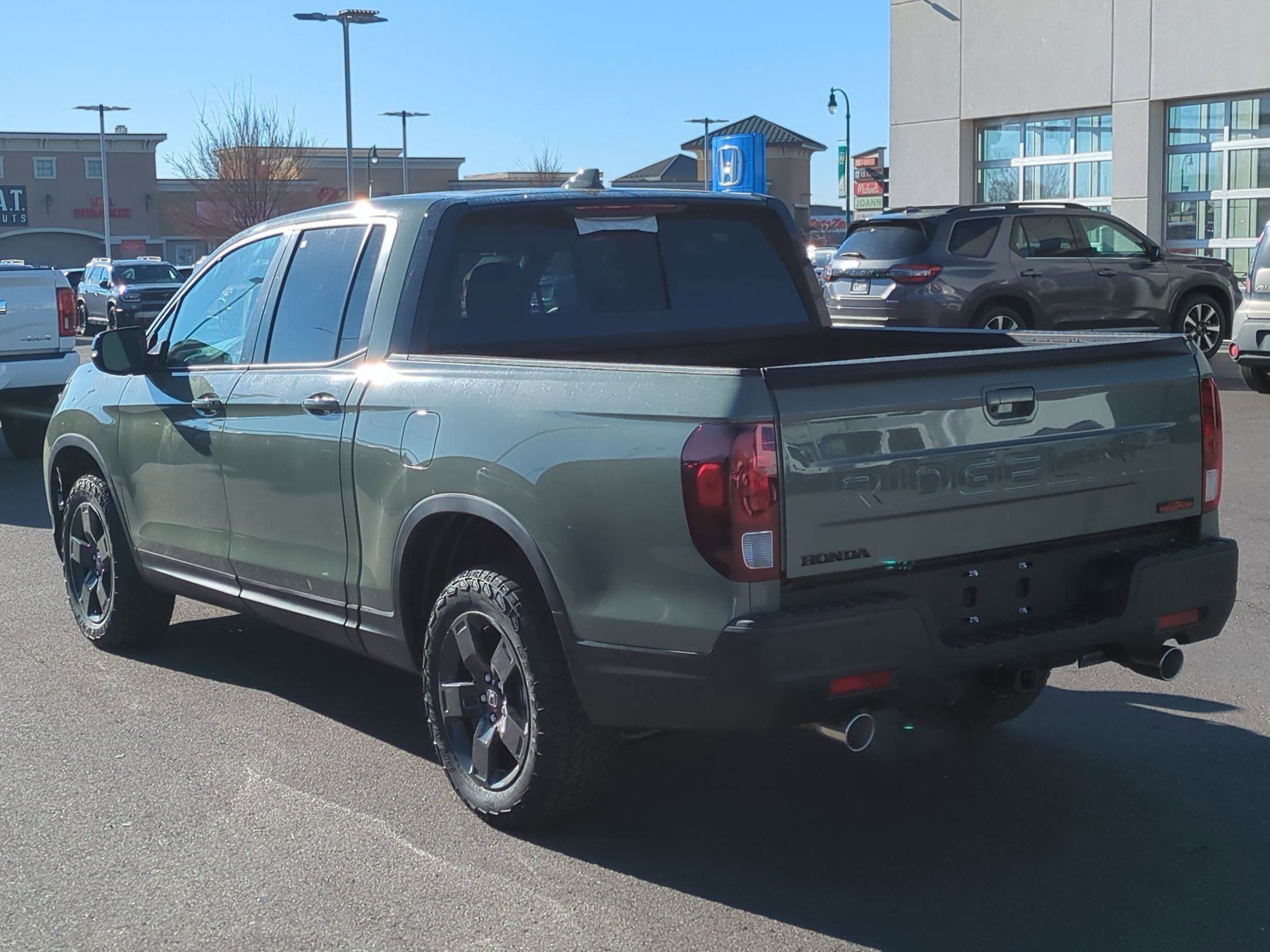 New 2026 Ash Green Metallic Honda TrailSport image 5