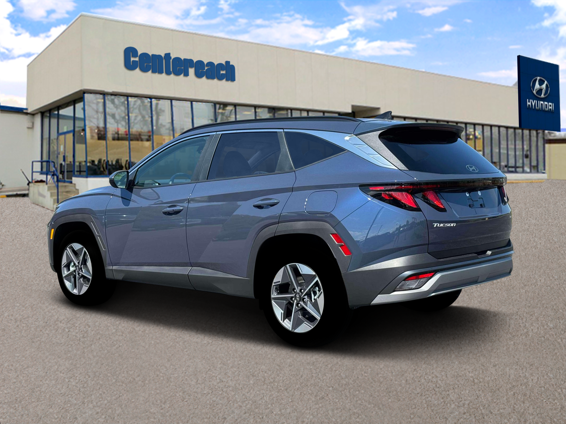 New 2026 Atlantis Blue Hyundai SEL Plus AWD image 4