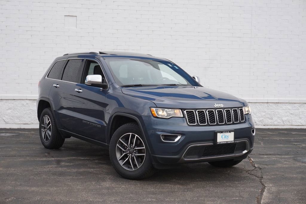 Used 2021 Jeep Grand Cherokee Limited with VIN 1C4RJFBG1MC667858 for sale in Grayslake, IL
