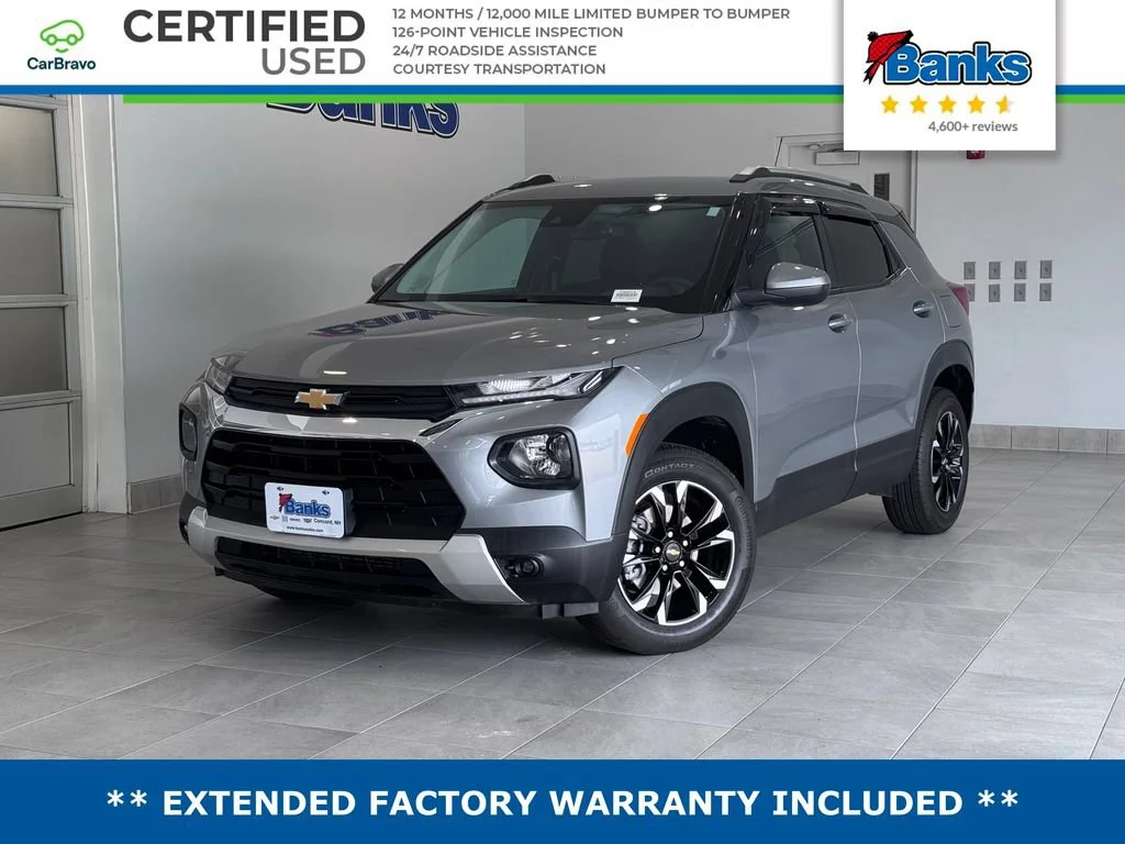 Certified Used 2023 Sterling Gray Metallic Chevrolet LT image 1