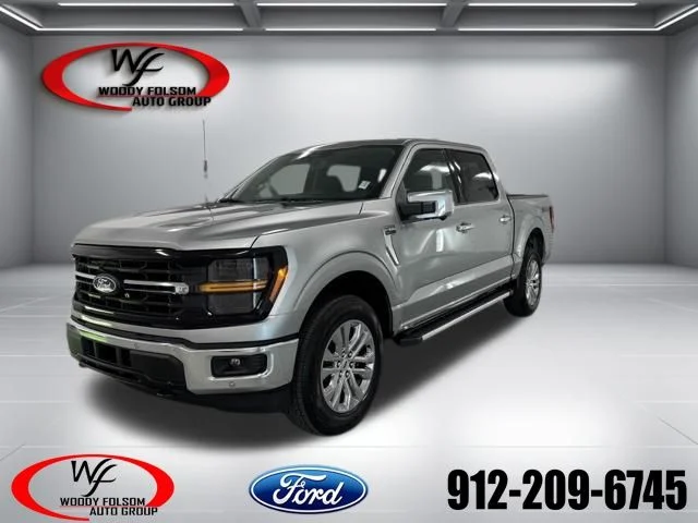 New 2026 Iconic Silver Metallic Ford XLT image 1