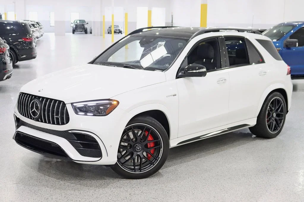 Used 2025 White Mercedes-Benz GLE 63 S AMG® image 7