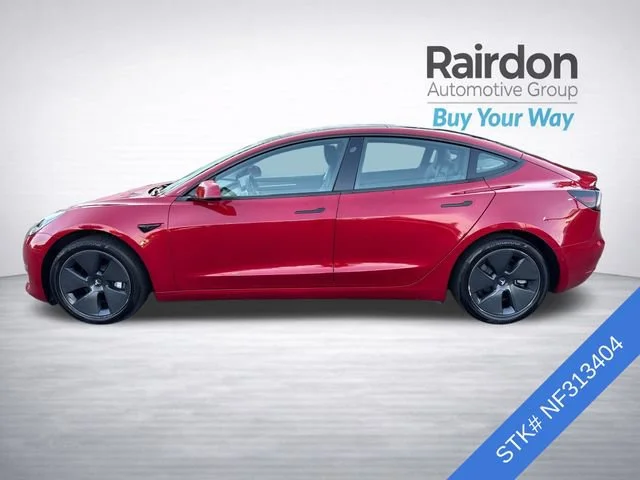 Used 2022 Red Multi-Coat Tesla Long Range image 4