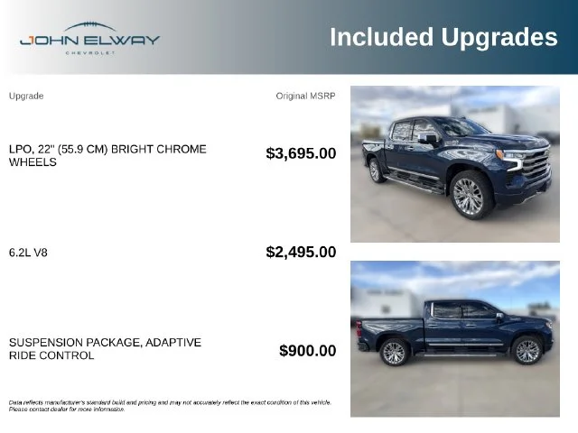 Used 2023 Blue Chevrolet High Country image 7