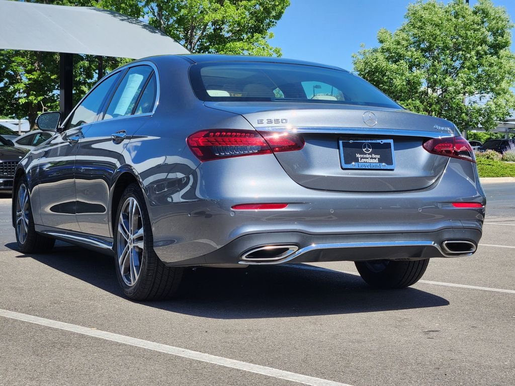 Certified Used 2023 Selenite Grey Metallic Mercedes-Benz E350 4MATIC® image 6
