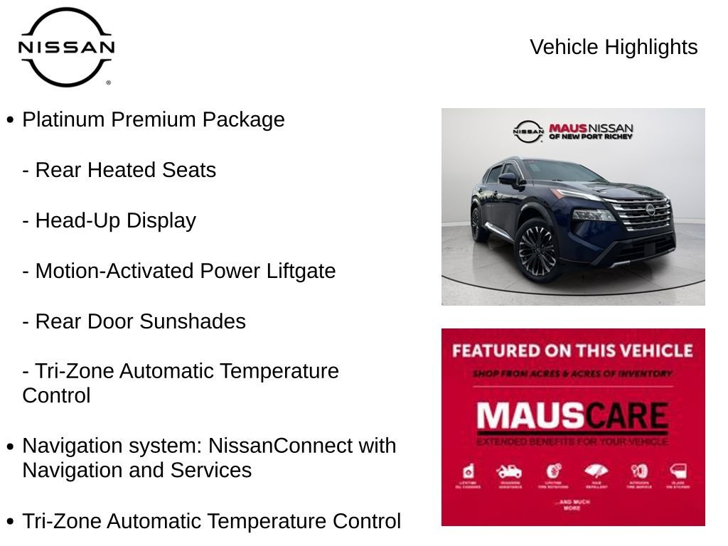 Used 2024 Blue Nissan Platinum image 8