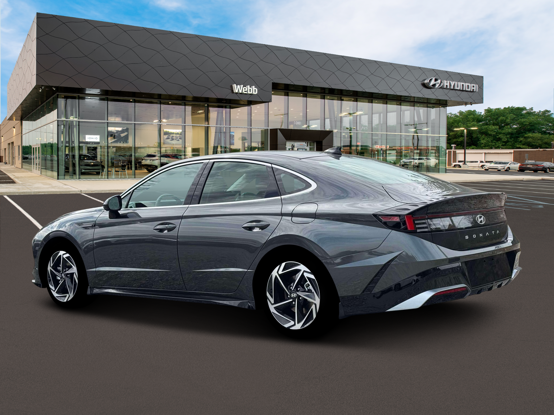 New 2026 Gray Hyundai SEL Sport image 4
