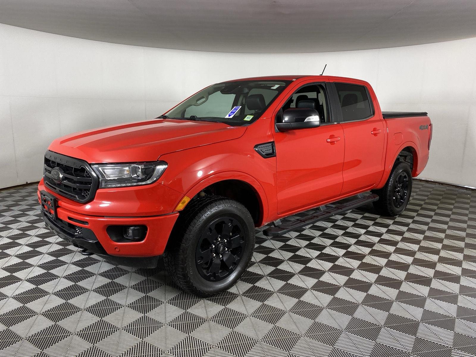 Used 2021 Race Red Ford LARIAT image 6