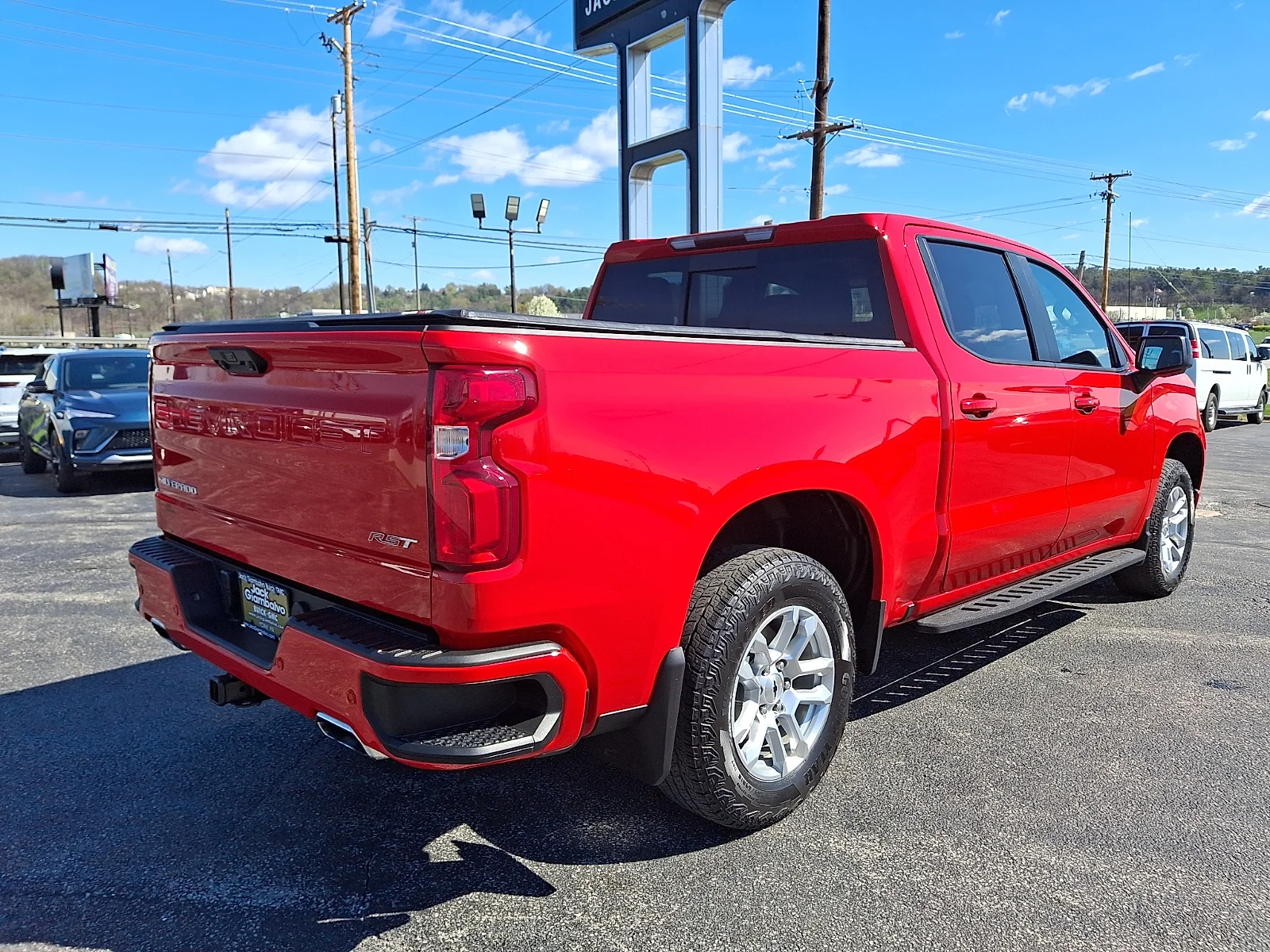 Used 2023 Red Hot - G7C Chevrolet 4WD Crew Cab Short Bed RST image 8