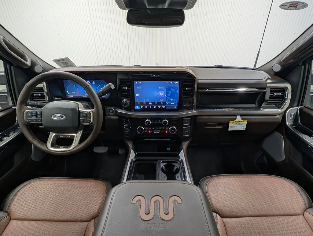 New 2026 Star White Metallic Tri-Coat Ford F-350® King Ranch® image 3
