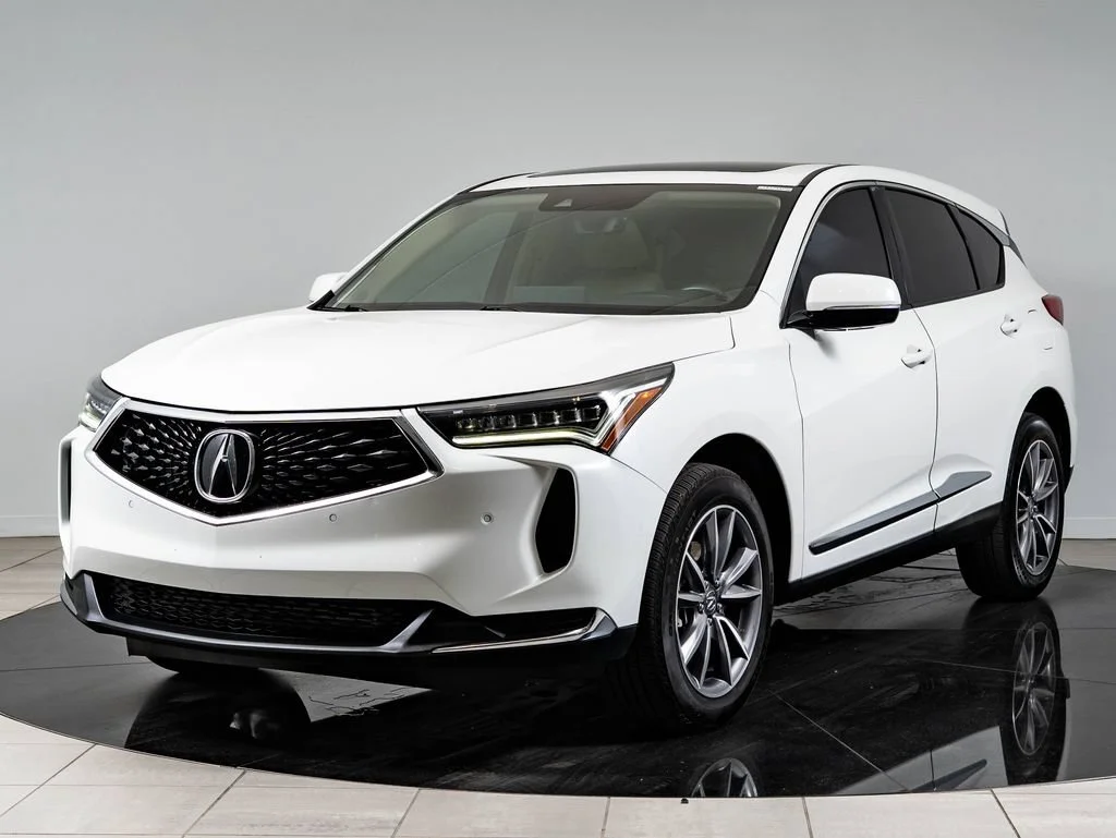 Certified Used 2022 Platinum White Pearl Acura Technology Package image 1
