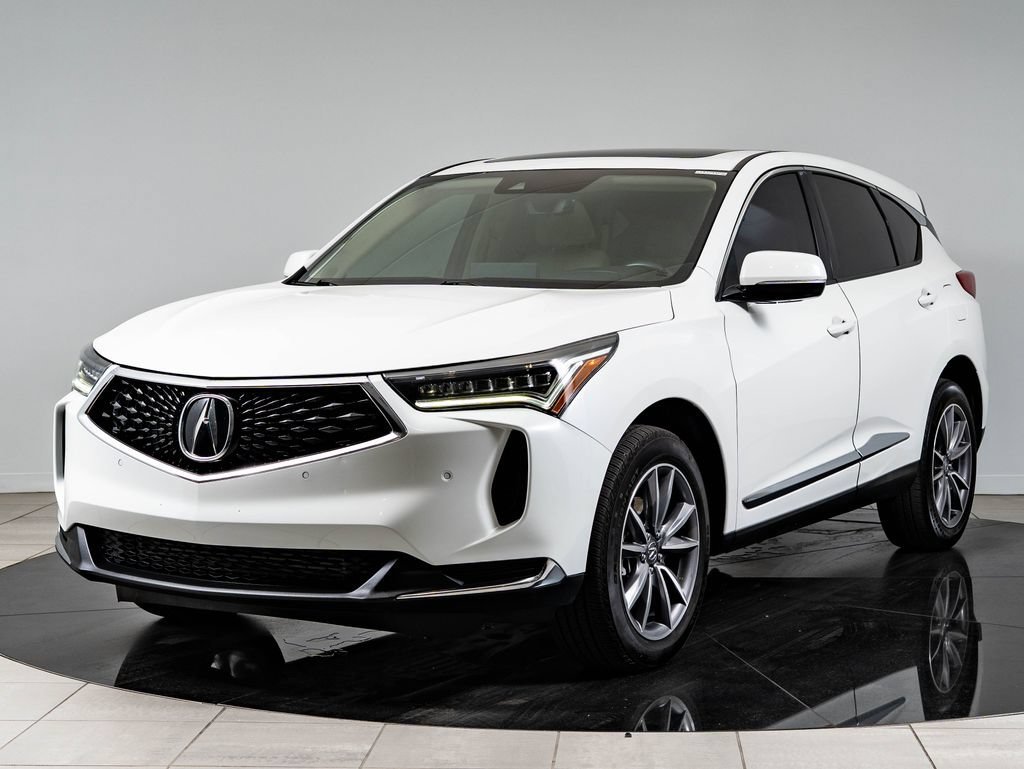 Certified Used 2022 Platinum White Pearl Acura SH-AWD TECH image 1