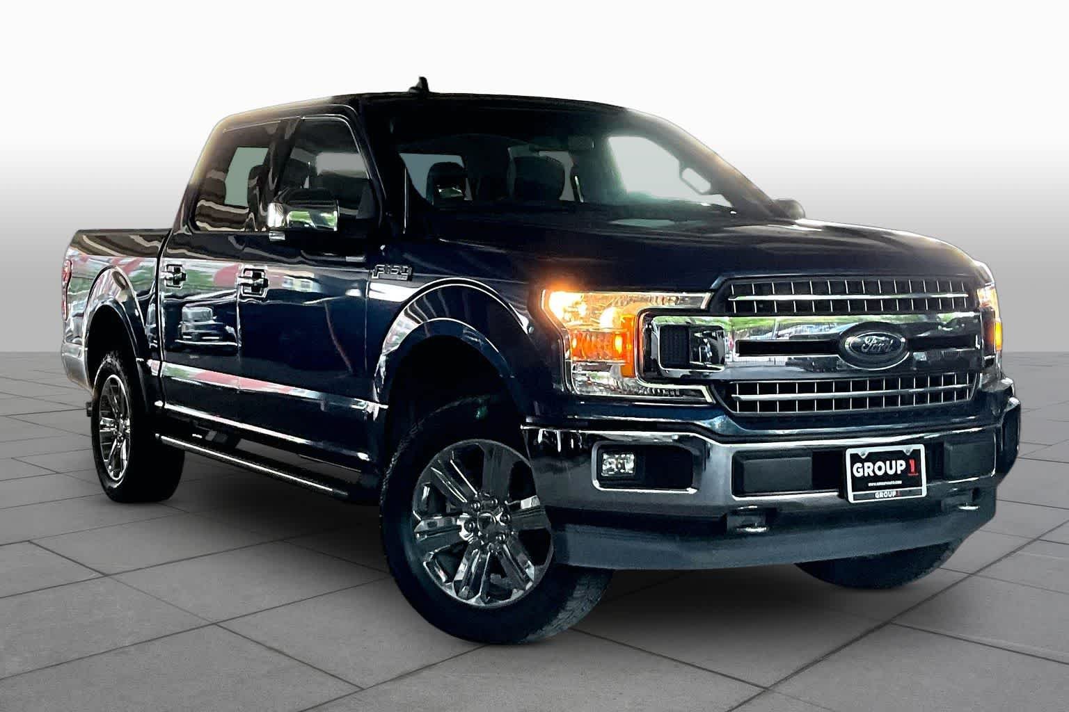 Used 2020 Blue Jeans Metallic Ford XLT image 2
