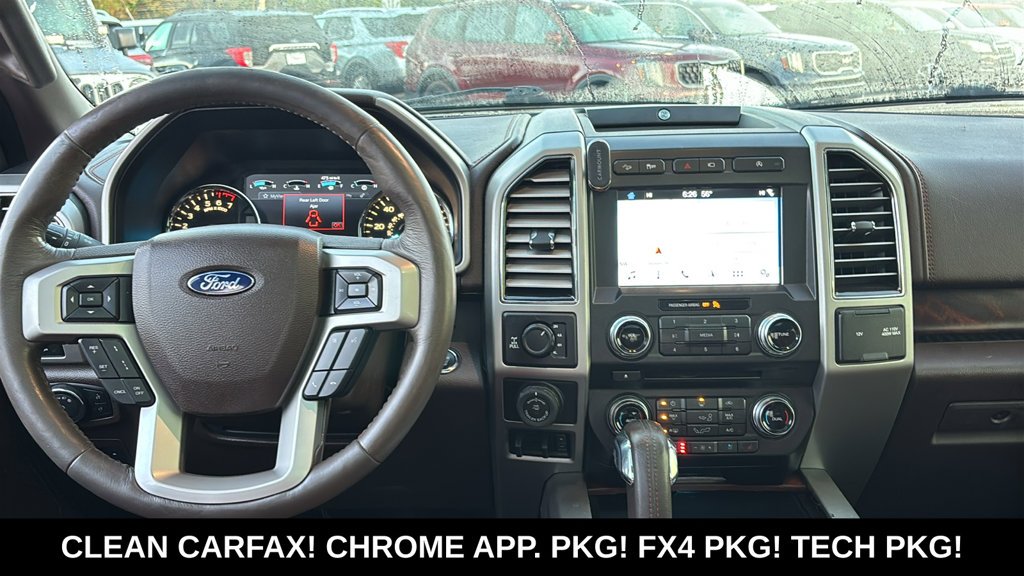 Used 2018 Magma Red Metallic Ford King Ranch image 7