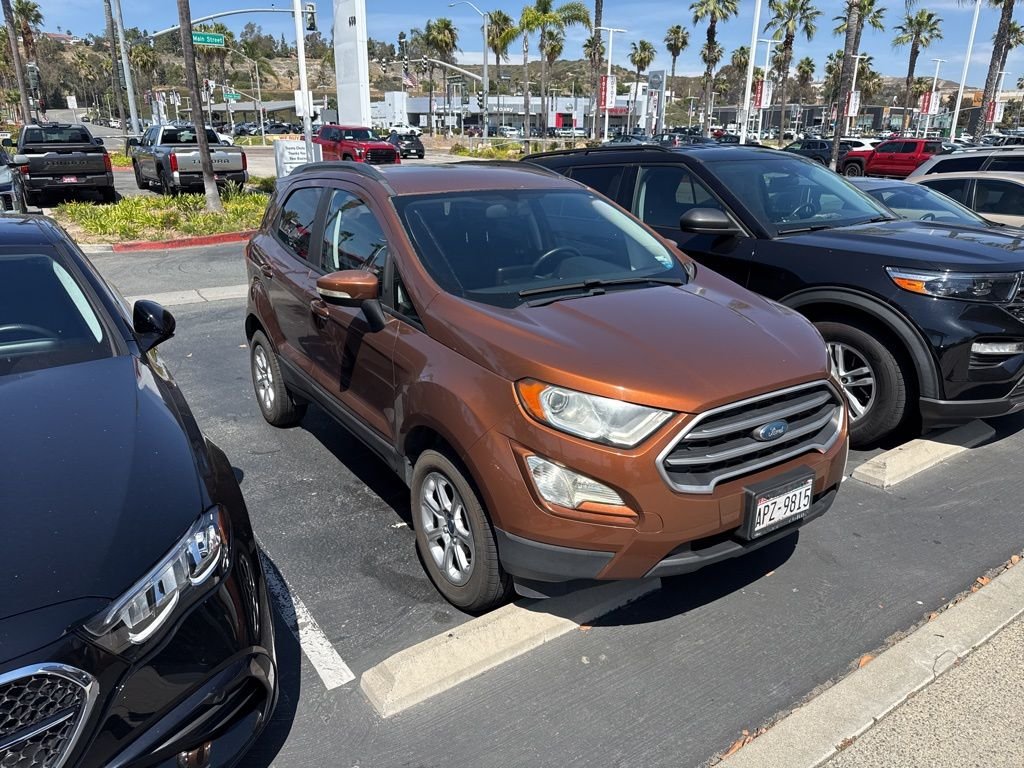 Used 2018 Ford Ecosport SE with VIN MAJ6P1UL6JC172023 for sale in Chula Vista, CA