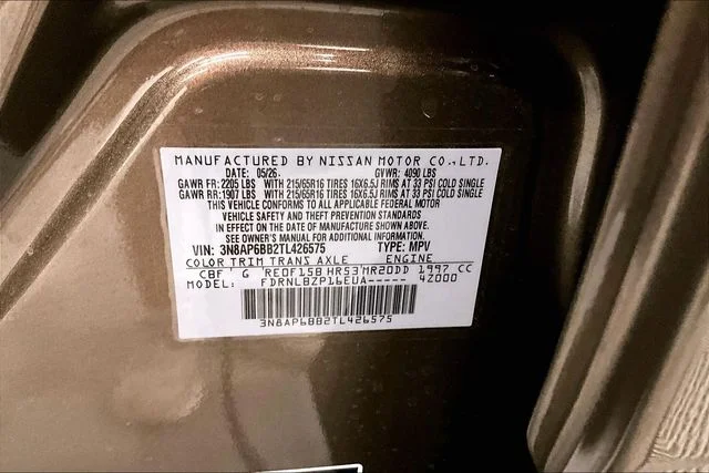 New 2026 Canyon Bronze Metallic Nissan S image 37