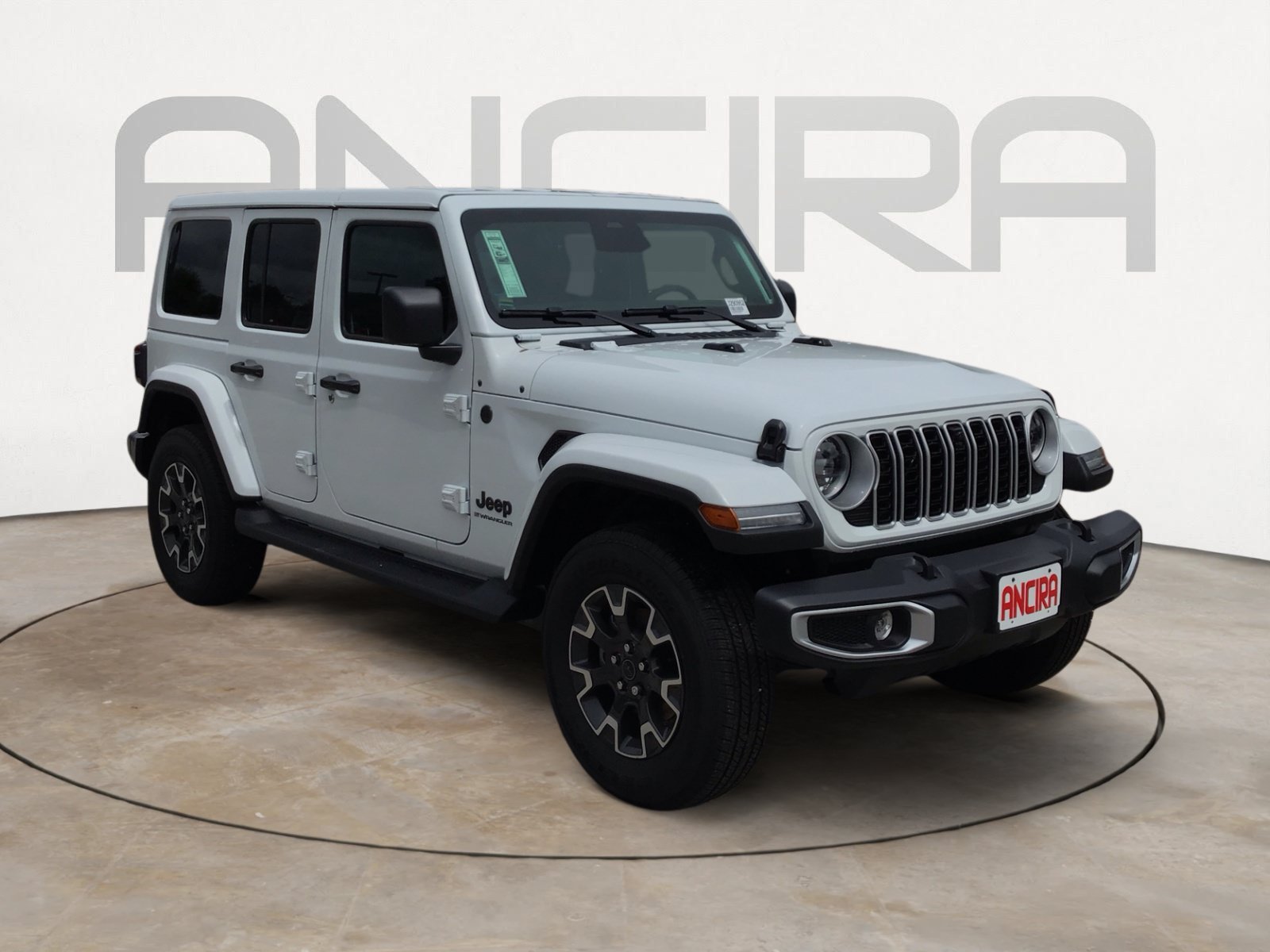 New 2026 Bright White Clearcoat Jeep Sahara image 4