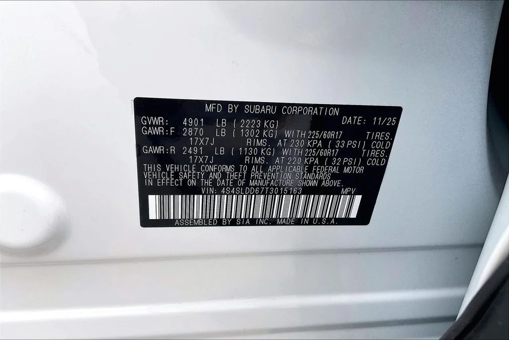 Used 2026 White Subaru Premium image 33