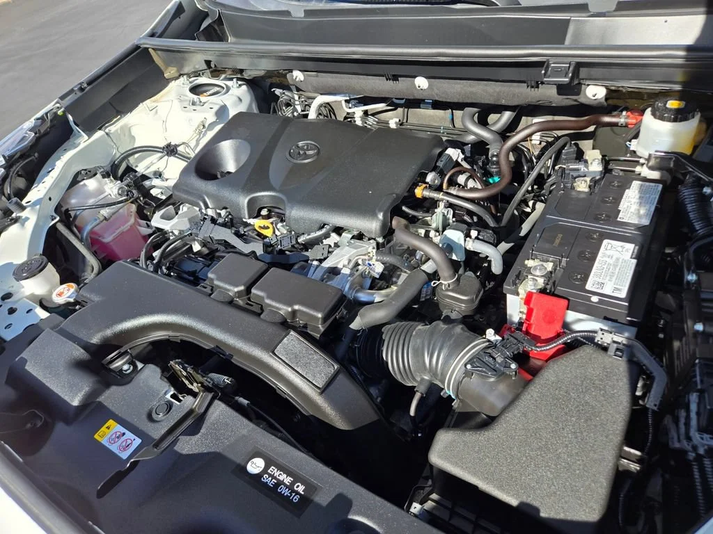Used 2021 Super White Toyota LE image 16