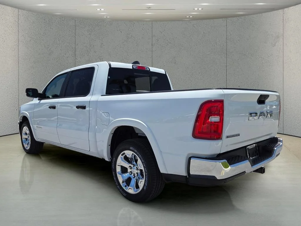 New 2026 Bright White Clear-Coat Exterior Paint RAM Big Horn image 7